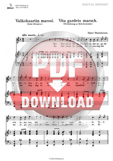 Hannikainen, Ilmari: Valkokaartin marssi