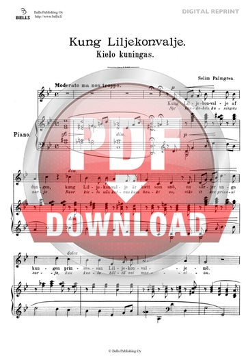 Palmgren, Selim: Kung Liljekonvalje