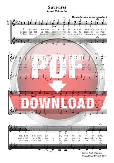 Trad. (Arr.): Suvivirsi (Diskantchor)