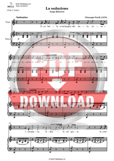 Verdi, Giuseppe: La seduzione
